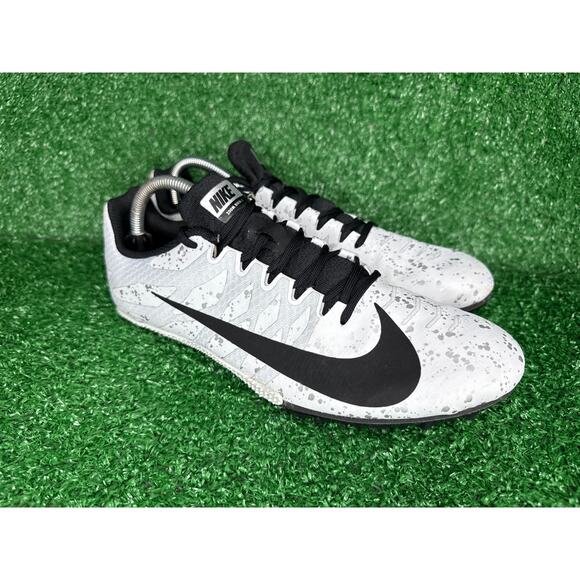 Nike Zoom Rival S9 Track & Field Cleats Pure Platinum 907564-005 Men's Size 10 - Picture 1 of 8